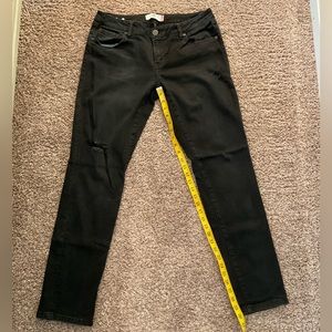 Cabi Slim Boyfriend Black Jeans 8 EUC